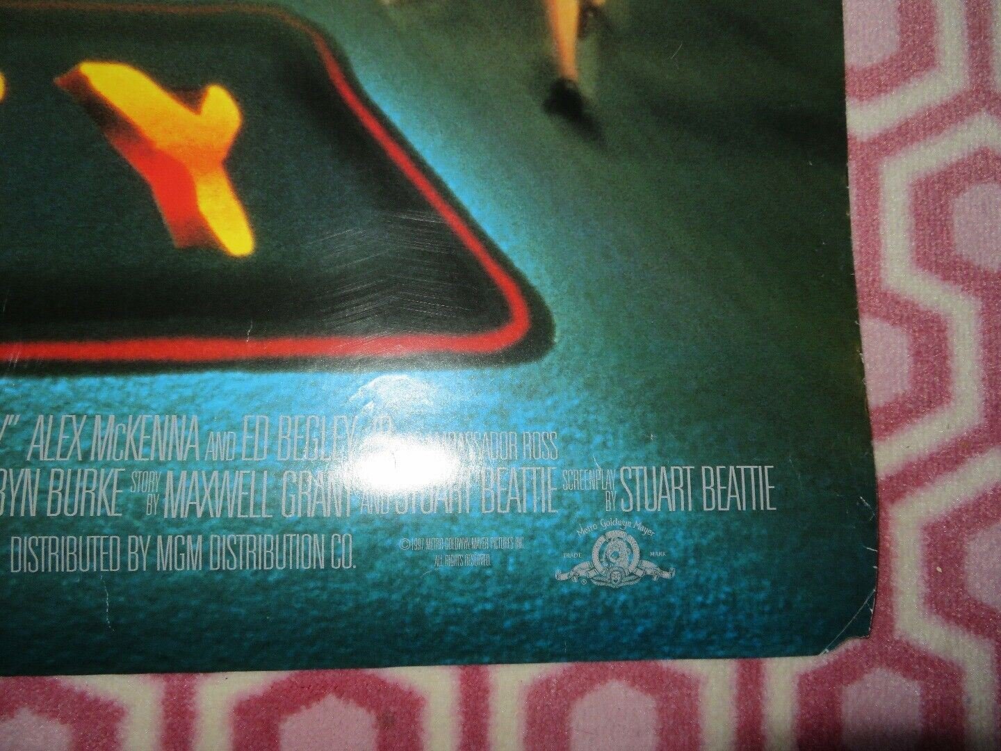 JOEY US ONE SHEET ROLLED POSTER JAMIE CROFT 1997 Movie posters