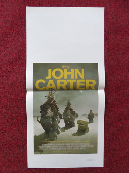 JOHN CARTER ITALIAN LOCANDINA POSTER DISNEY TAYLOR KITSCH LYNN COLLINS 2012 Rendezvous Cinema Movie posters