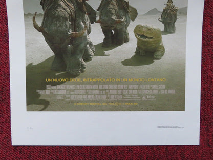 JOHN CARTER ITALIAN LOCANDINA POSTER DISNEY TAYLOR KITSCH LYNN COLLINS 2012 Rendezvous Cinema Movie posters