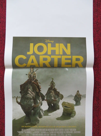 JOHN CARTER ITALIAN LOCANDINA POSTER DISNEY TAYLOR KITSCH LYNN COLLINS 2012 Rendezvous Cinema Movie posters