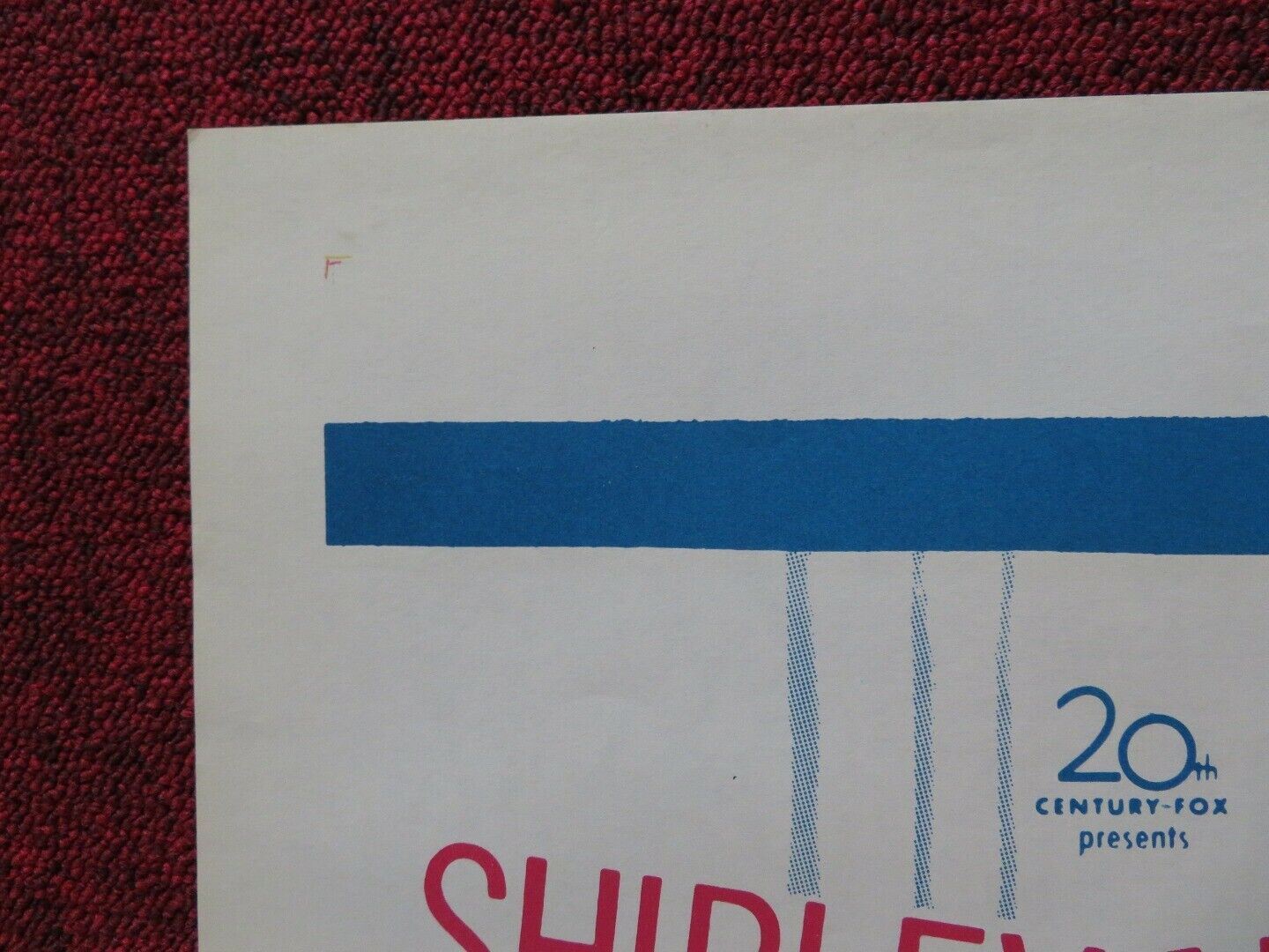 JOHN GOLBFARB, PLEASE COME HOME FOLDED US ONE SHEET POSTER SHIRLEY MACLAINE 1964 Movie posters