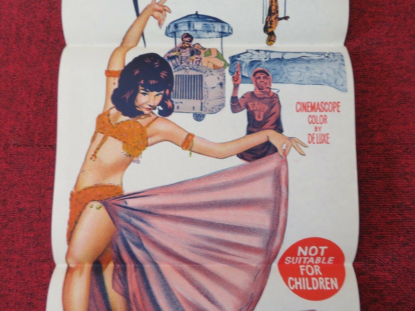 JOHN GOLDFARB PLEASE COME HOME FOLDED AUSTRALIAN DAYBILL POSTER SHIRLEY MACLAINE Movie posters