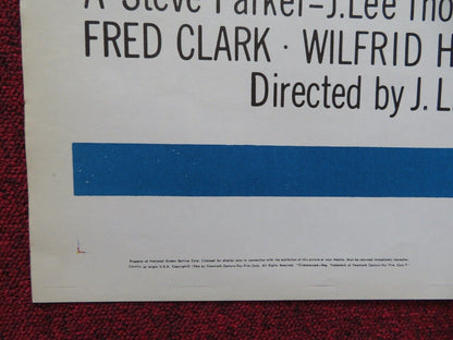 JOHN GOLDFARB PLEASE COME HOME FOLDED US ONE SHEET POSTER MACLAINE USTINOV 1964 Movie posters