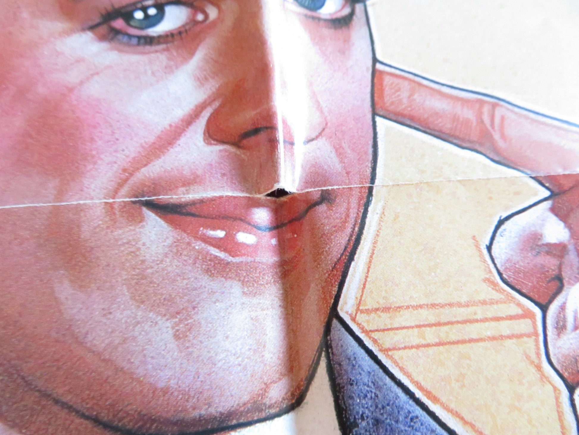 JOHNNY DANGEROUSLY FOLDED US ONE SHEET POSTER MICHAEL KEATON JOE PISCOPO 1984 Rendezvous Cinema Movie posters