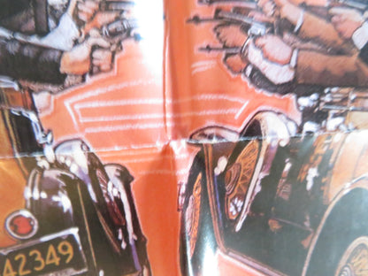 JOHNNY DANGEROUSLY FOLDED US ONE SHEET POSTER MICHAEL KEATON JOE PISCOPO 1984 Rendezvous Cinema Movie posters