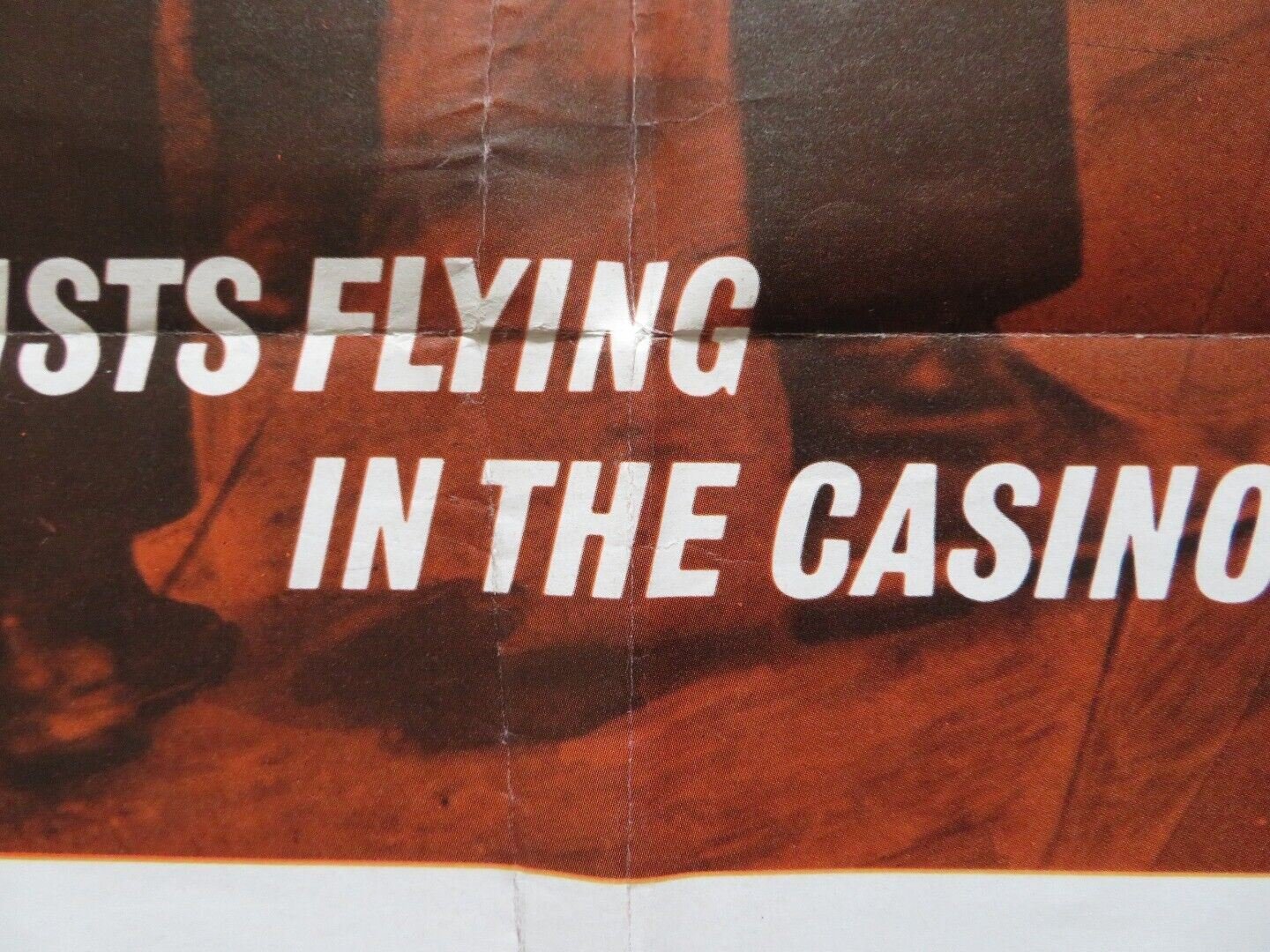JOHNNY RENO FOLDED US ONE SHEET POSTER DANA ANDREWS JANE RUSSELL 1966 Movie posters
