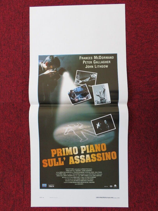 JOHNNY SKIDMARKS ITALIAN LOCANDINA (27.5"x13") POSTER PETER GALLAGHER 1998 Movie posters