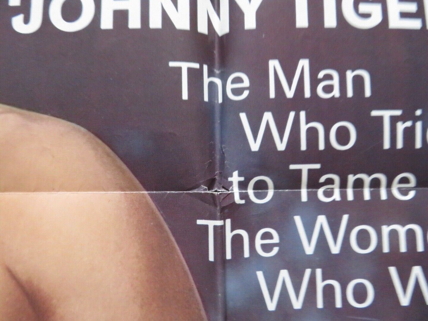 JOHNNY TIGER FOLDED US ONE SHEET POSTER ROBERT TAYLOR CHAD EVERETT 1966 - Rendezvous Cinema