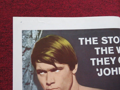 JOHNNY TIGER FOLDED US ONE SHEET POSTER ROBERT TAYLOR CHAD EVERETT 1966 - Rendezvous Cinema