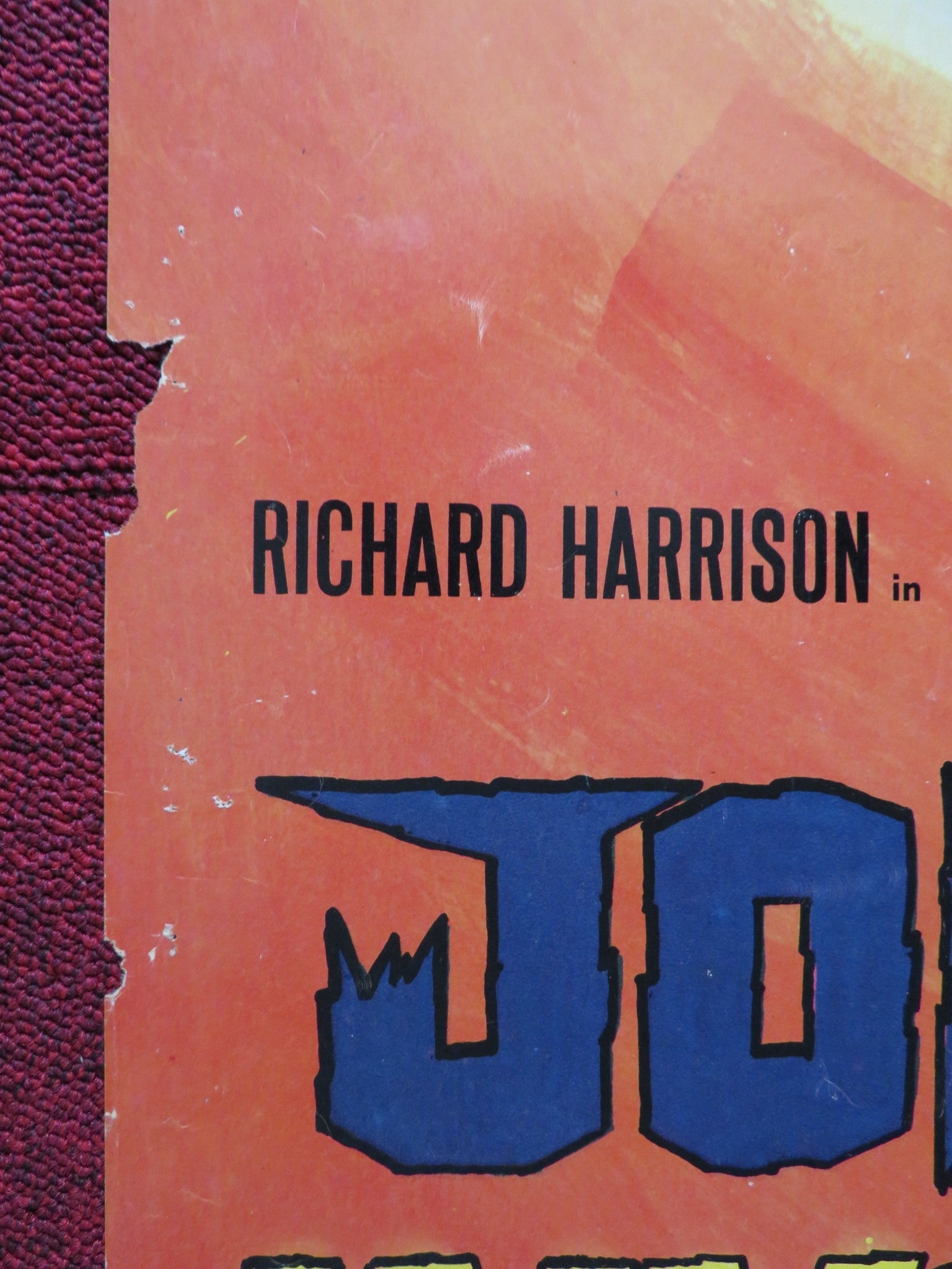 JOKO INVOCA DIO E MUORI ITALIAN FOGLIO POSTER RICHARD HARRISON CAMASO 1968 Rendezvous Cinema Movie posters