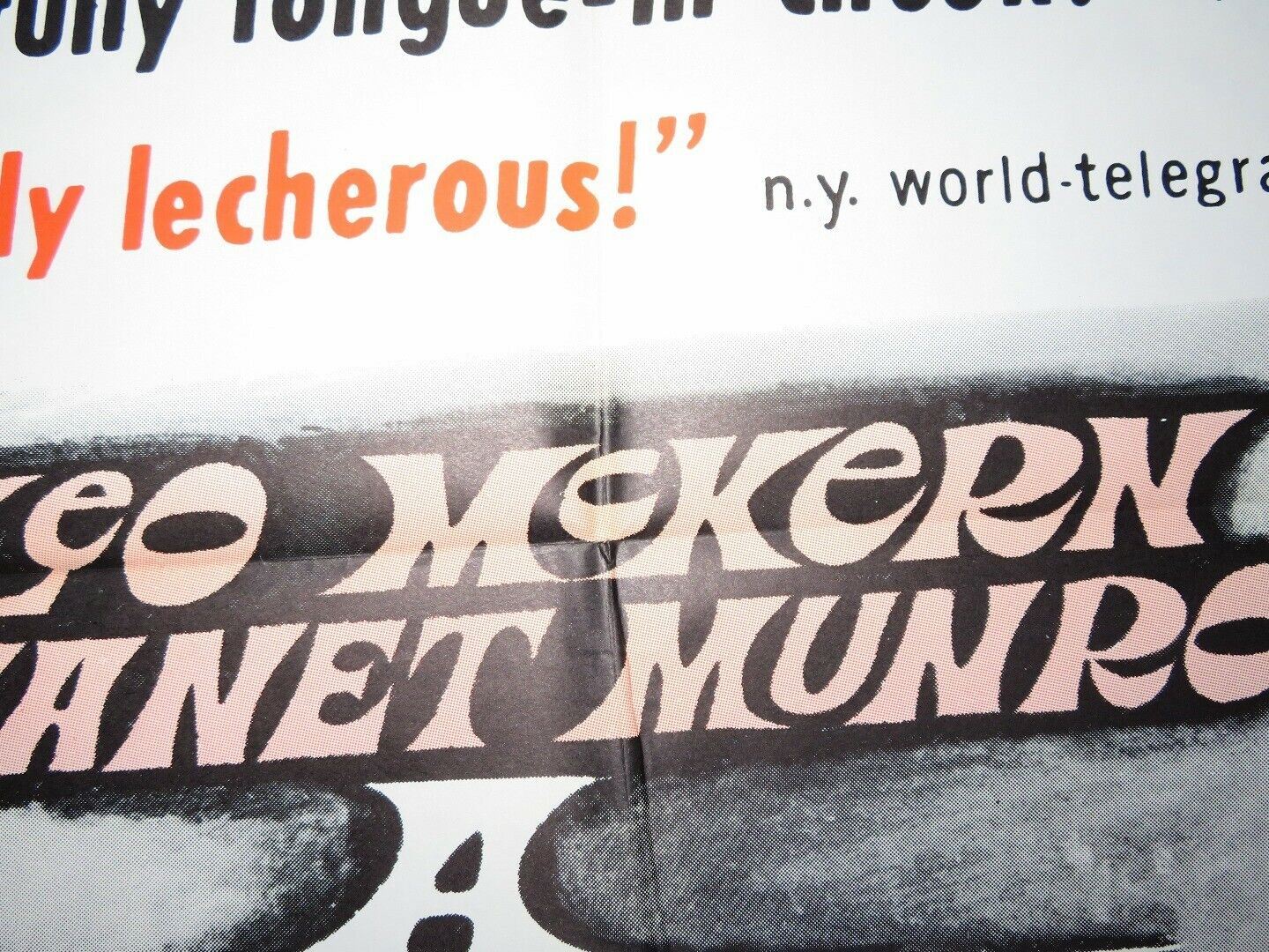 JOLLY BAD FELLOW / They All Died Laughing US ONE SHEET POSTER 1964 Movie posters