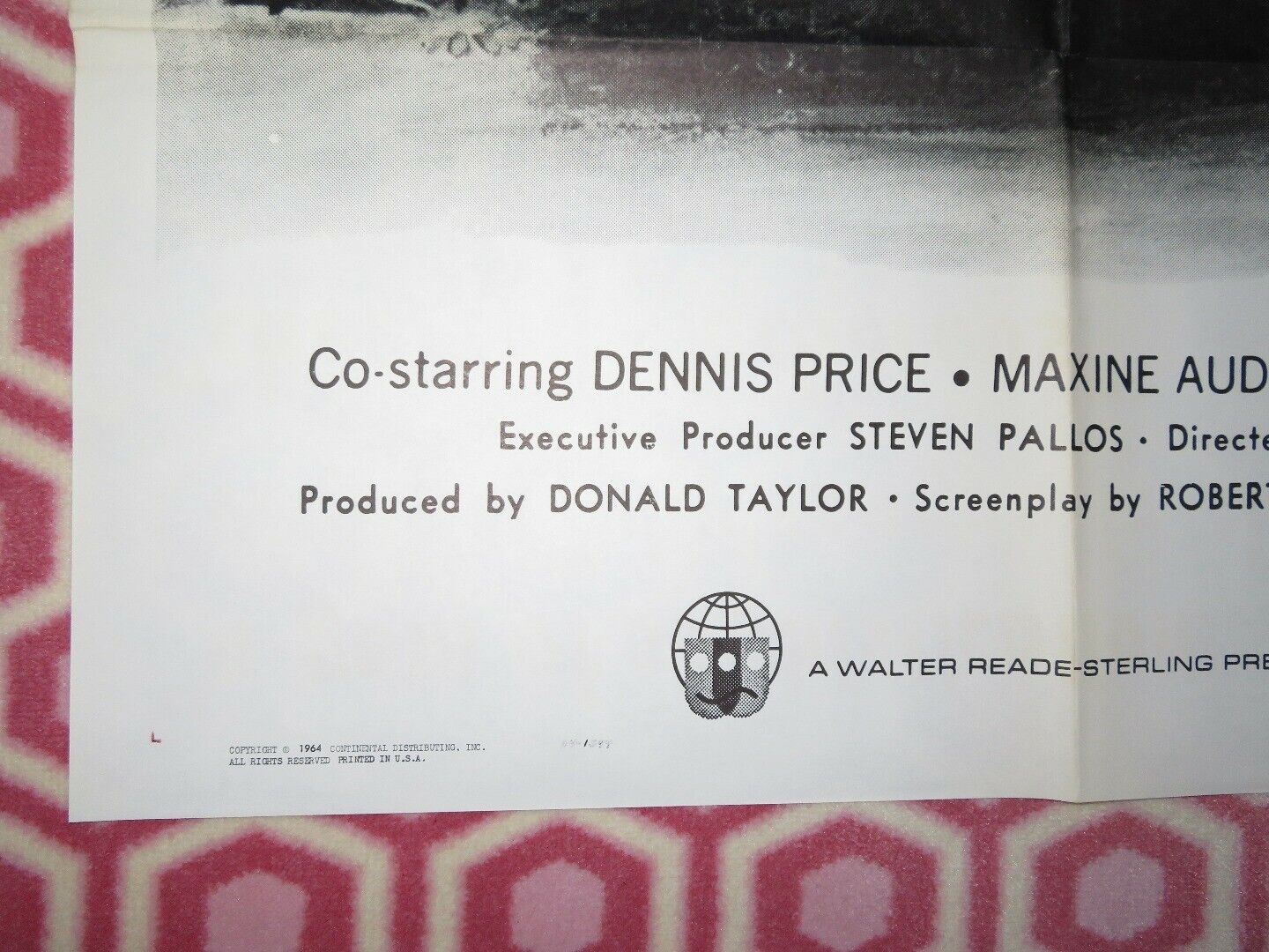 JOLLY BAD FELLOW / They All Died Laughing US ONE SHEET POSTER 1964 Movie posters