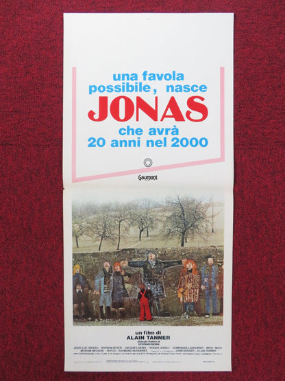 JONAH WHO WILL BE 25 IN THE YEAR 2000 ITALIAN LOCANDINA POSTER J. BIDEAU 1979 Rendezvous Cinema Movie posters