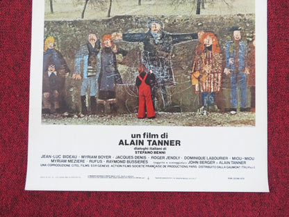 JONAH WHO WILL BE 25 IN THE YEAR 2000 ITALIAN LOCANDINA POSTER J. BIDEAU 1979 Rendezvous Cinema Movie posters