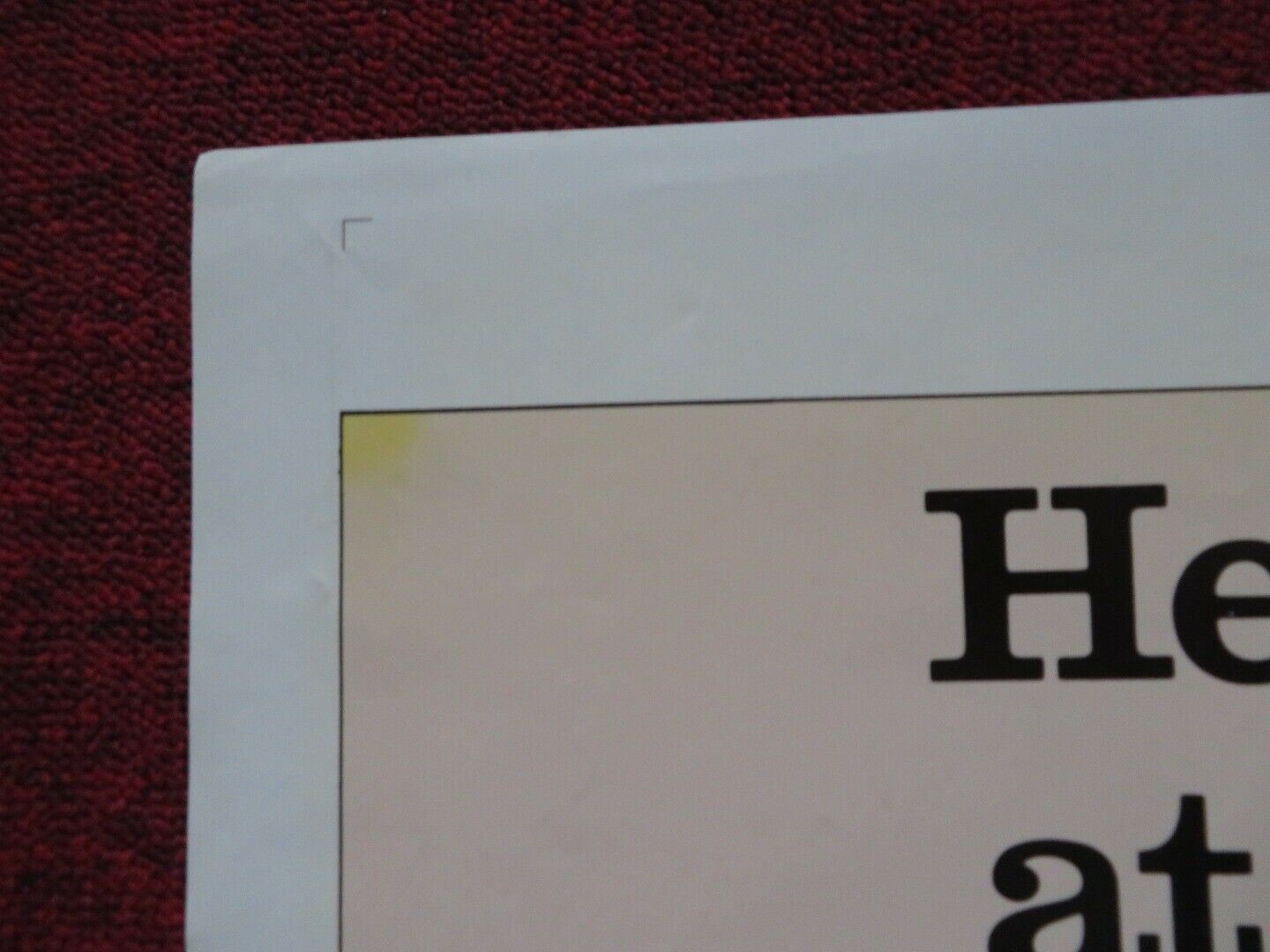 JORY FOLDED US ONE SHEET POSTER JOHN MARLEY B.J THOMAS 1972 Movie posters