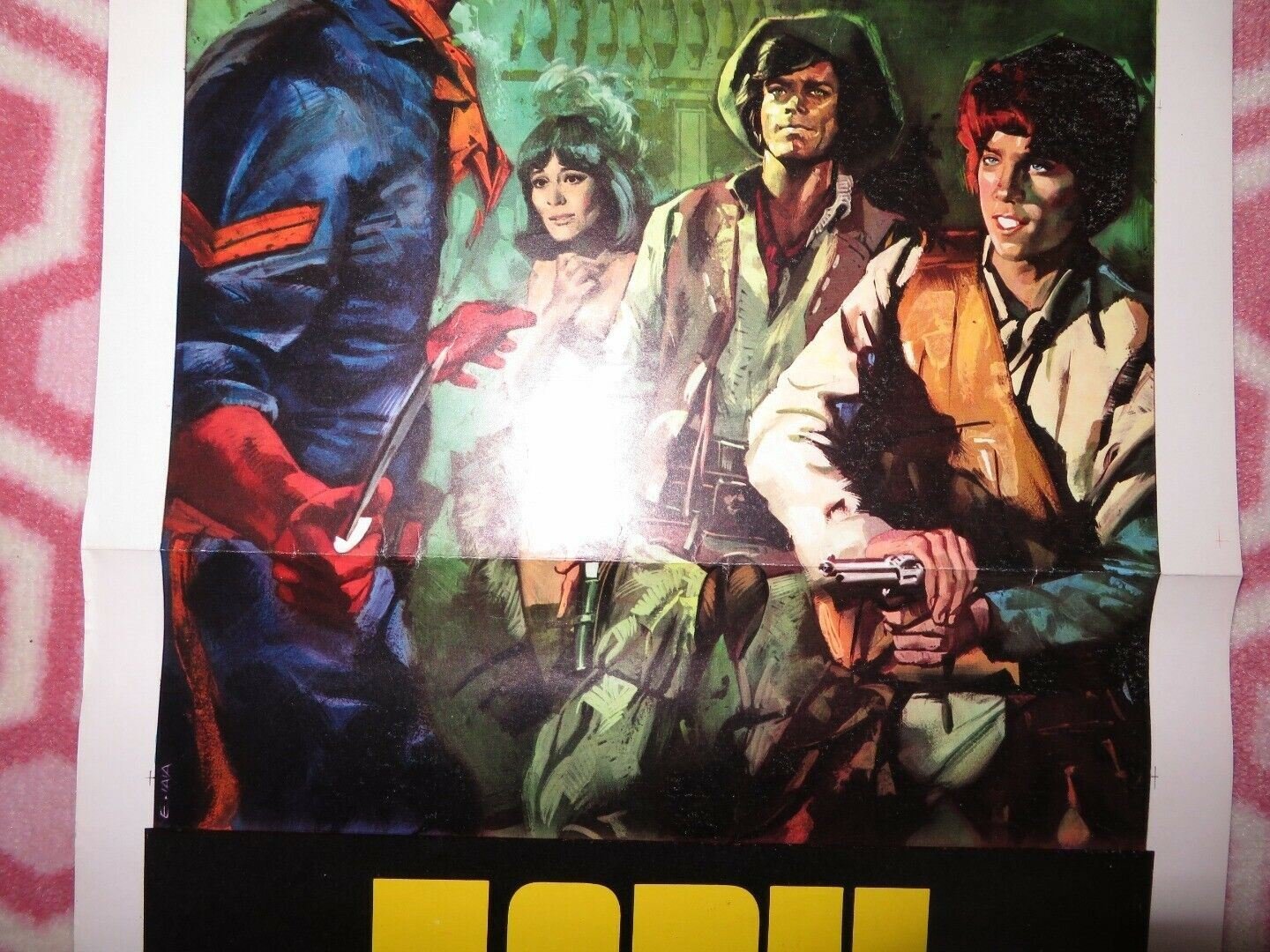 JORY ITALIAN LOCANDINA (27.5"x12.5") POSTER JOHN MARLEY B.J.THOMAS 1982 Movie posters