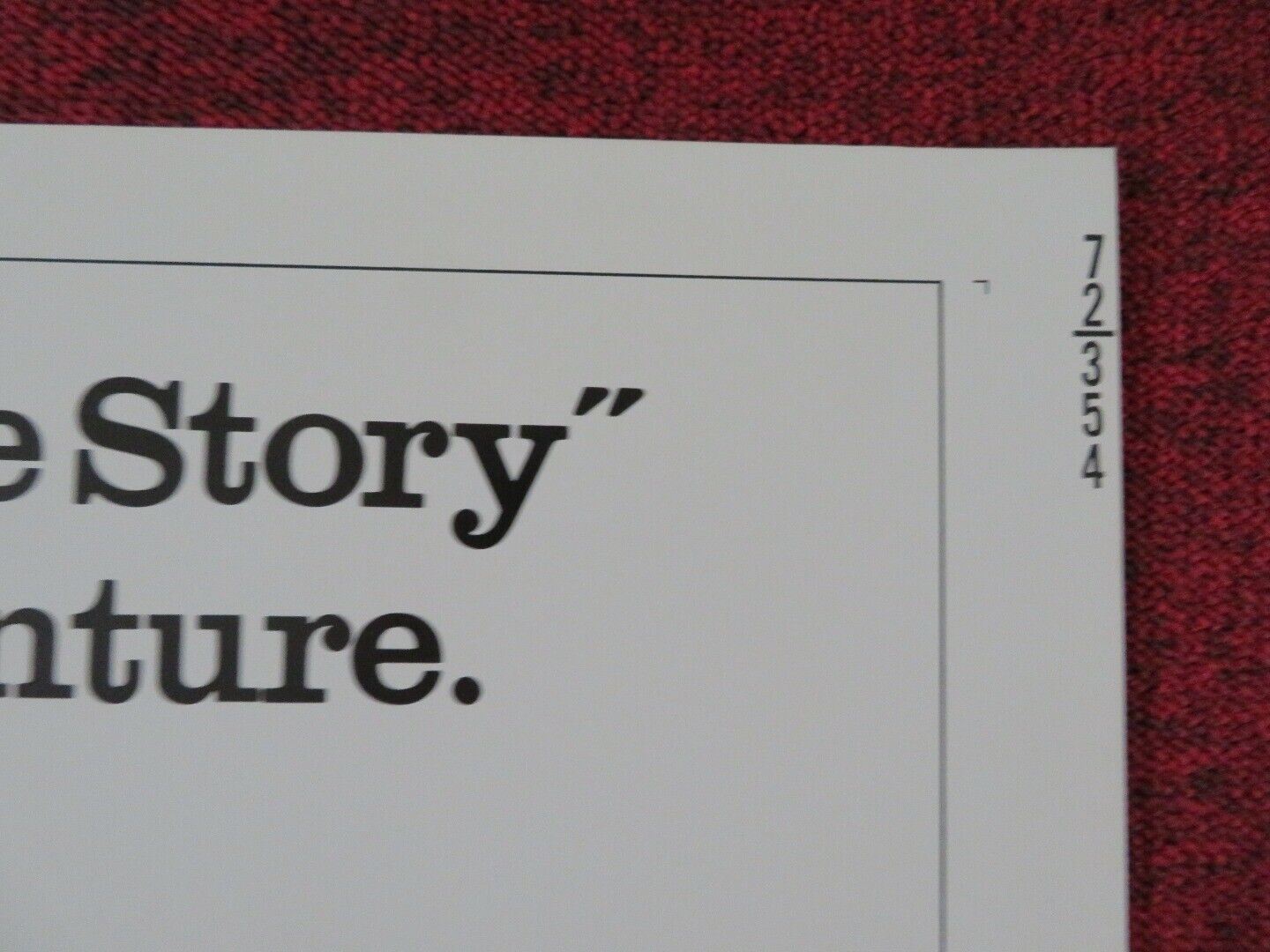 JORY US HALF SHEET (22"x 28") POSTER JOHN MARLEY B.J.THOMAS 1972 Movie posters