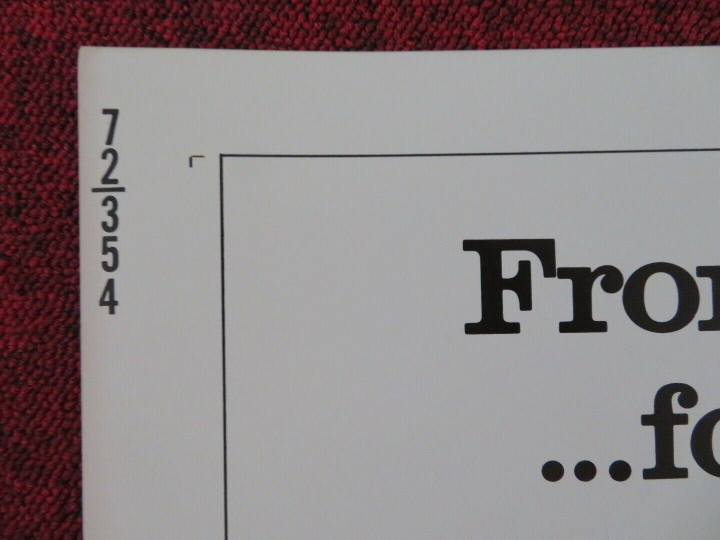 JORY US HALF SHEET (22"x 28") POSTER JOHN MARLEY B.J.THOMAS 1972 Movie posters