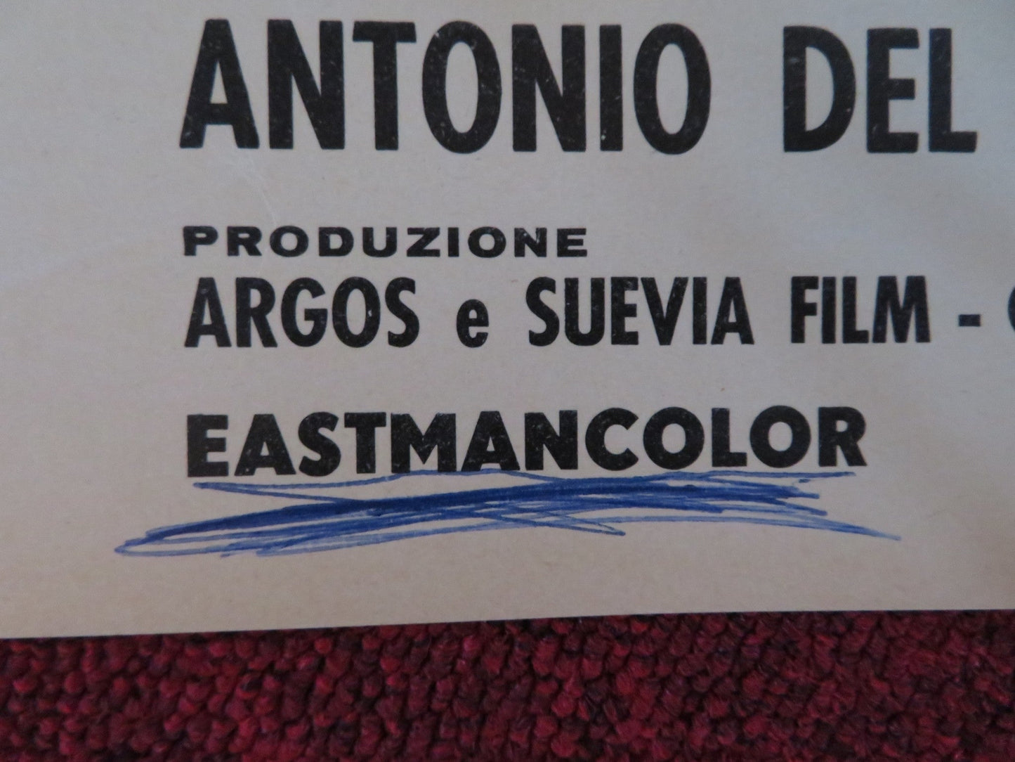 JOSELITO / ESCUCHA MI CANCION - B ITALIAN FOTOBUSTA POSTER MARQUEZ 1959 Rendezvous Cinema Movie posters