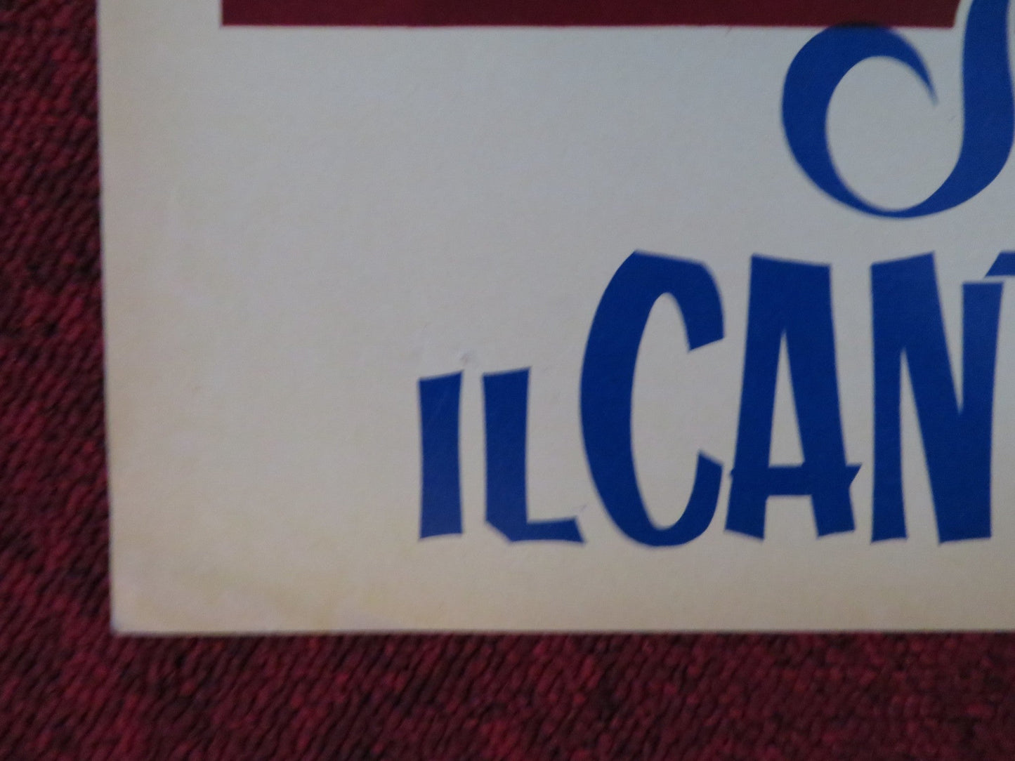 JOSELITO / ESCUCHA MI CANCION - D ITALIAN FOTOBUSTA POSTER MARQUEZ 1959 Rendezvous Cinema Movie posters