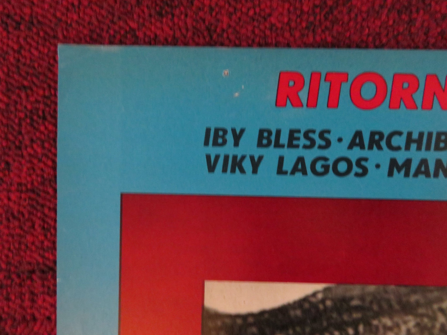 JOSELITO / ESCUCHA MI CANCION - F ITALIAN FOTOBUSTA POSTER MARQUEZ 1959 Rendezvous Cinema Movie posters