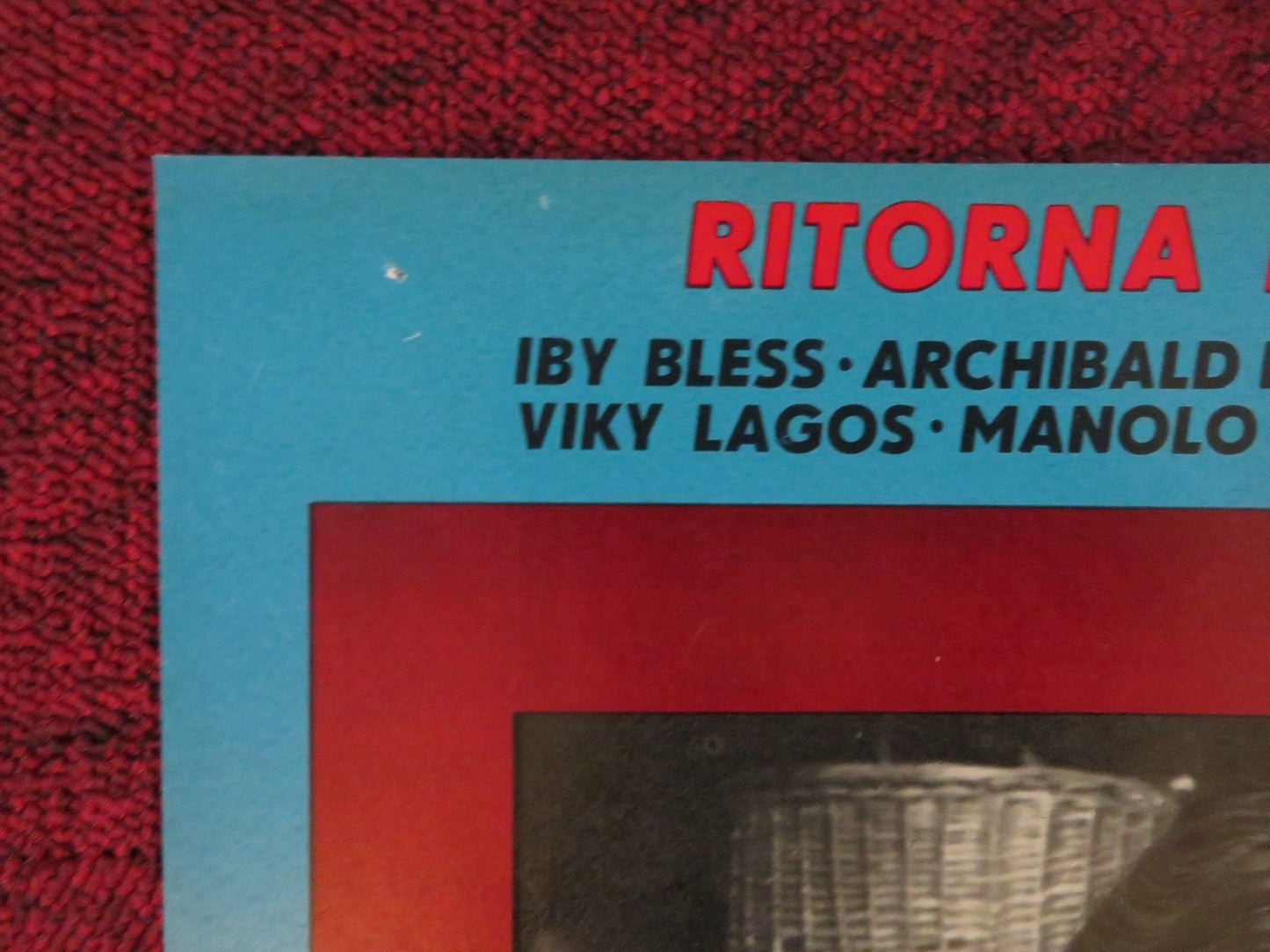 JOSELITO / ESCUCHA MI CANCION - G ITALIAN FOTOBUSTA POSTER MARQUEZ 1959 Rendezvous Cinema Movie posters