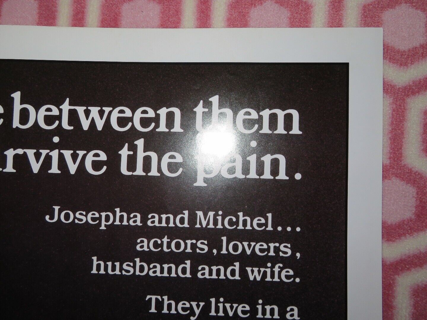 JOSEPHA US ONE SHEET POSTER MIOU - MIOU CLAUDE BRASSEUR 1982 Movie posters