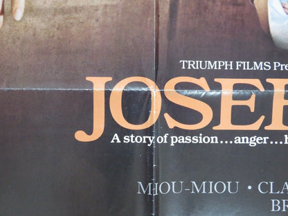 JOSEPHA US ONE SHEET POSTER MIOU - MIOU CLAUDE BRASSEUR 1982 Movie posters
