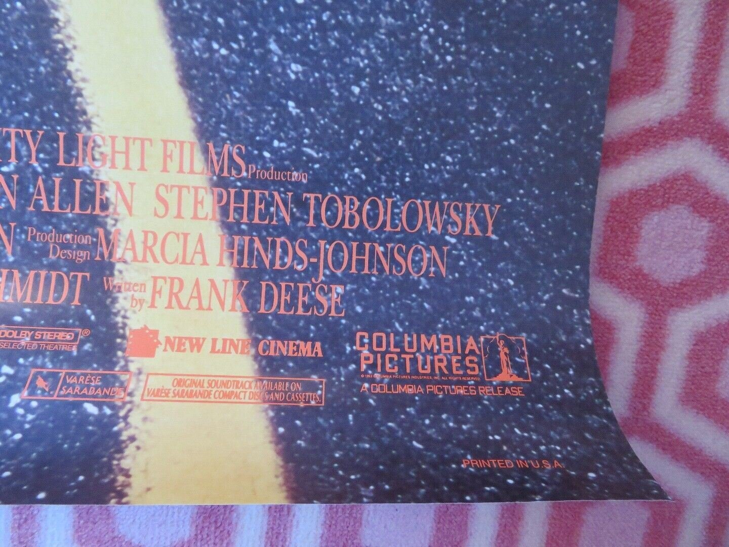 JOSH AND S.A.M. US ONE SHEET ROLLED POSTER CHRIS PENN 1993 Movie posters