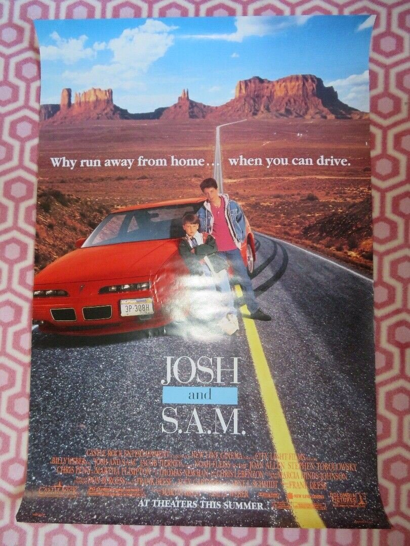 JOSH AND S.A.M. US ONE SHEET ROLLED POSTER CHRIS PENN 1993 Movie posters