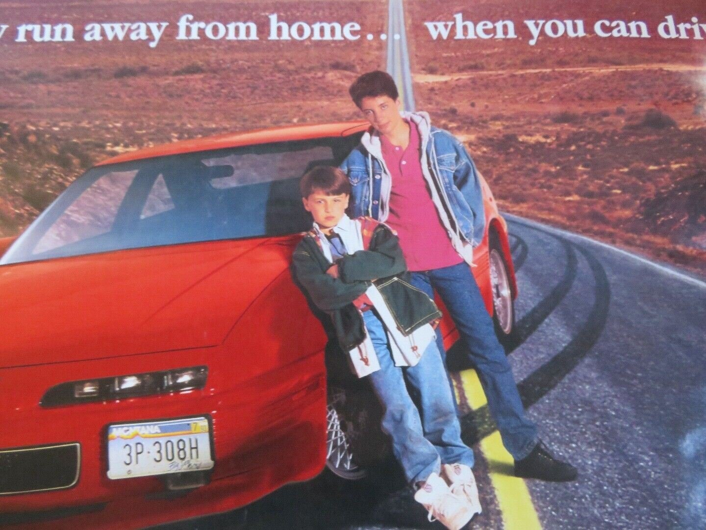 JOSH AND S.A.M. US ONE SHEET ROLLED POSTER CHRIS PENN 1993 Movie posters