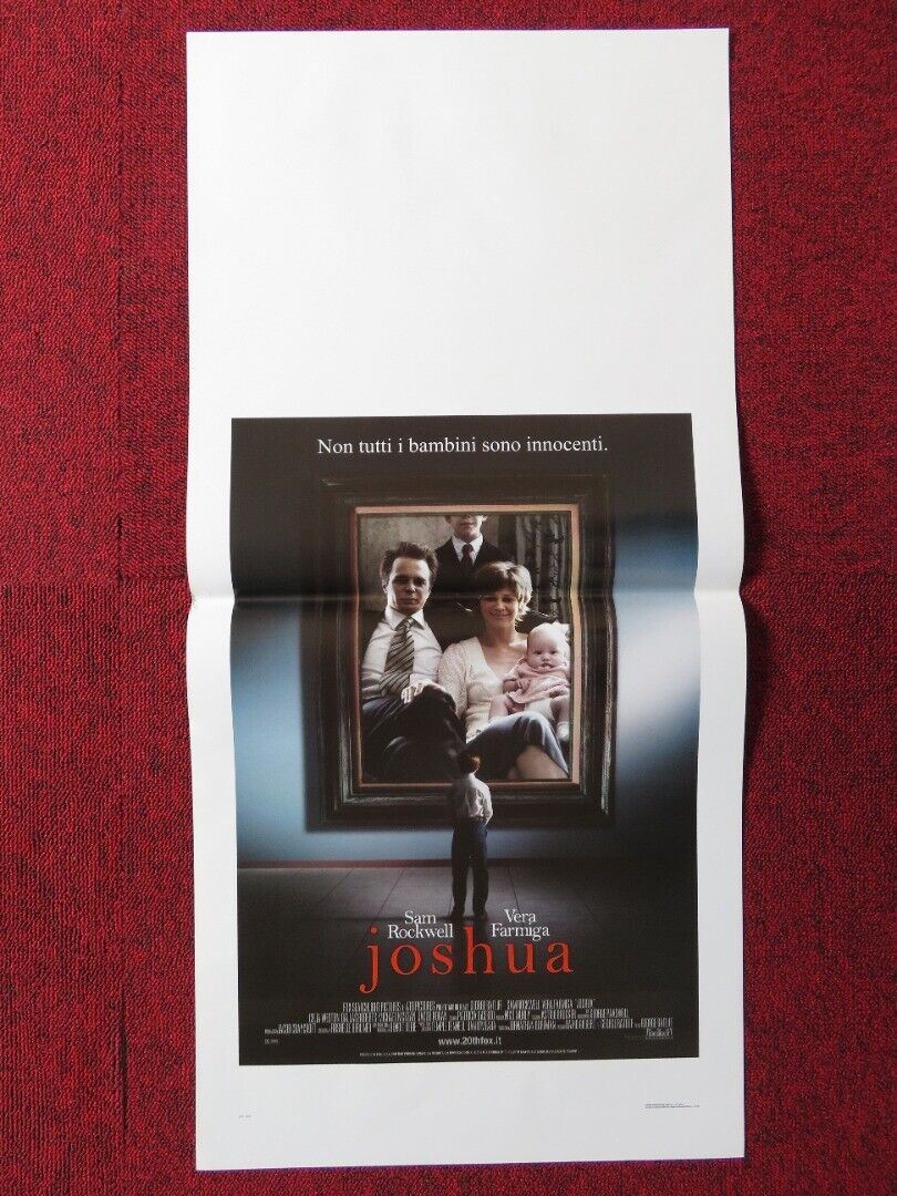 JOSHUA ITALIAN LOCANDINA (27.5"x13") POSTER SAM ROCKWELL VERA FERMIGA 2007 Movie posters