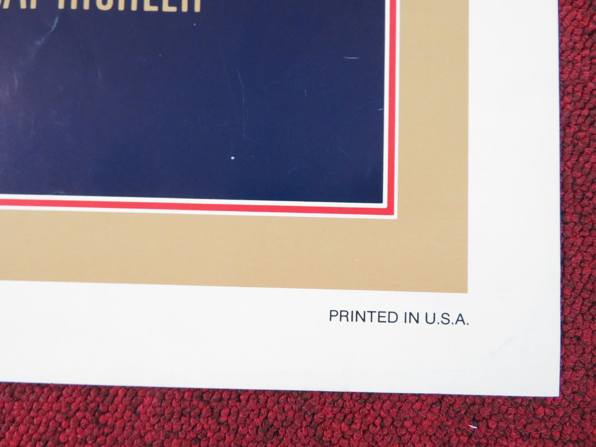 JOSHUA THEN AND NOW FOLDED US ONE SHEET POSTER JAMES WOODS GABRIELLE LAZURE 1985 Rendezvous Cinema Movie posters