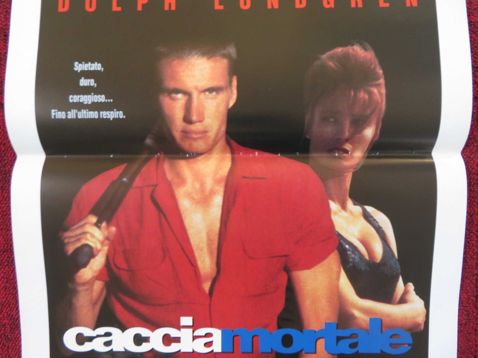 JOSHUA TREE ITALIAN LOCANDINA POSTER DOLPH LUNDGREN GEORGE SEGAL 1993 Rendezvous Cinema Movie posters