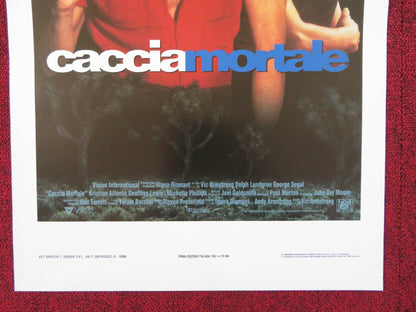 JOSHUA TREE ITALIAN LOCANDINA POSTER DOLPH LUNDGREN GEORGE SEGAL 1993 Rendezvous Cinema Movie posters