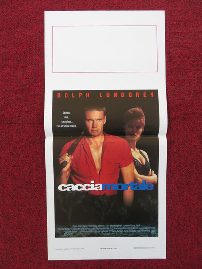 JOSHUA TREE ITALIAN LOCANDINA POSTER DOLPH LUNDGREN GEORGE SEGAL 1993 Rendezvous Cinema Movie posters