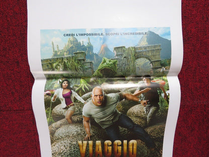 JOURNEY 2: THE MYSTERIOUS ISLAND ITALIAN LOCANDINA (27.5"x13") POSTER 2012 - Rendezvous Cinema