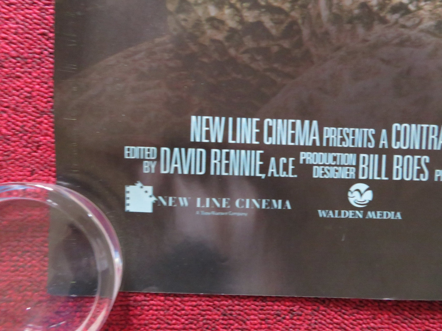 JOURNEY 2: THE MYSTERIOUS ISLAND UK QUAD ROLLED POSTER DWAYNE JOHNSON 2012 Rendezvous Cinema Movie posters