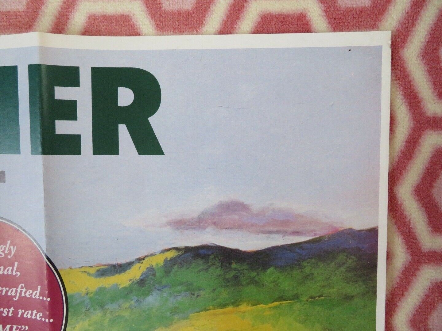 JOURNEY OF HOPE BRITISH QUAD (30"x40") POSTER NUR SURERXAVIER KOLLER 1991 Movie posters