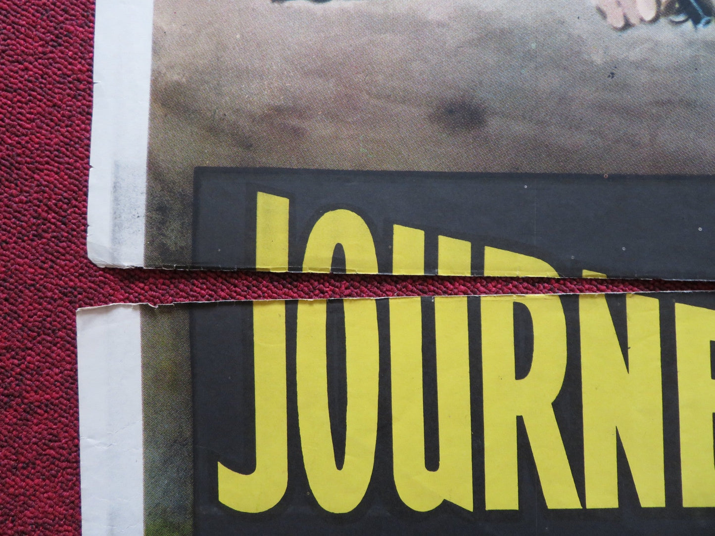 JOURNEY TO FREEDOM FOLDED US ONE SHEET POSTER JACQUES SCOTT GENEVIV AUMONT 1957 Rendezvous Cinema Movie posters