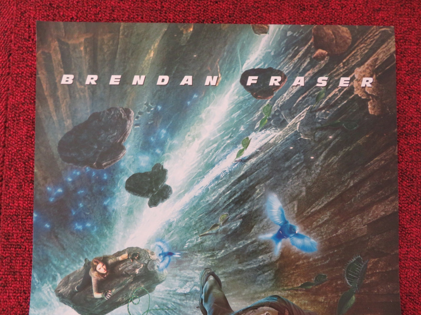 JOURNEY TO THE CENTER OF THE EARTH ITALIAN LOCANDINA POSTER BRENDAN FRASER 2008 Rendezvous Cinema Movie posters