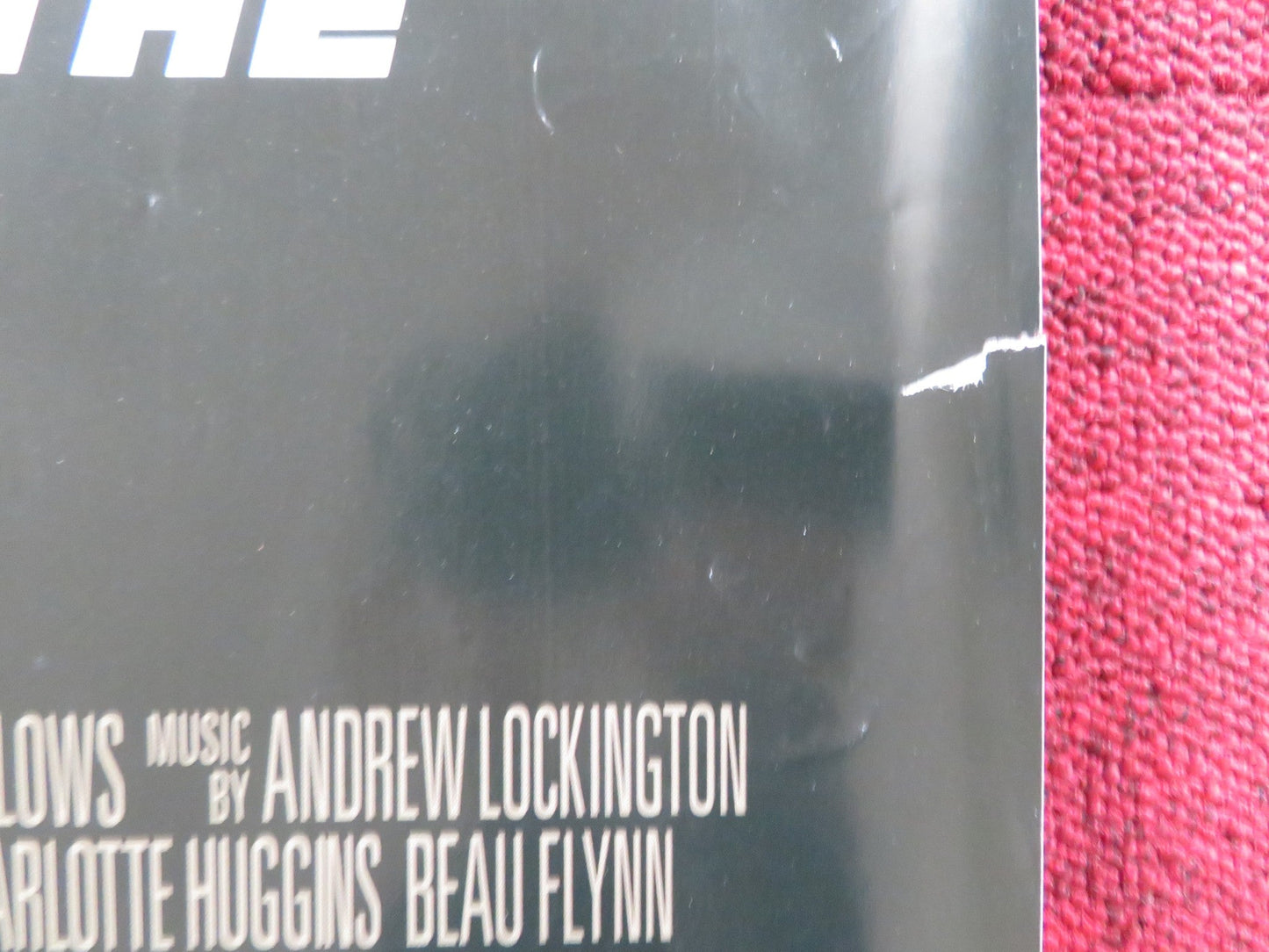 JOURNEY TO THE CENTER OF THE EARTH UK QUAD (30"x 40") ROLLED POSTER 2008 Rendezvous Cinema Movie posters