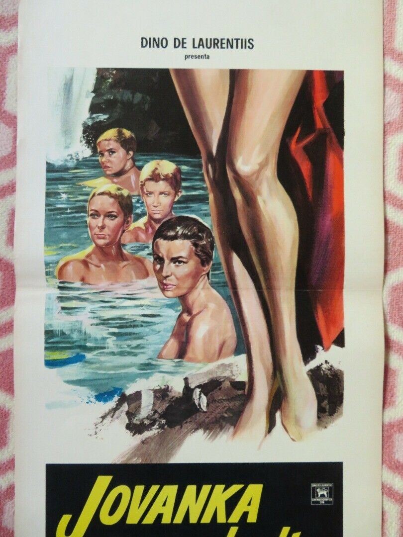 JOVANKA E LE ALTRE / 5 Branded Women ITALIAN LOCANDINA (27.5"x13") POSTER 1960 Movie posters