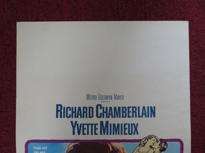 JOY IN THE MORNING WINDOW CARD (14"x 22") POSTER RICHARD CHAMBERLAIN 1965 Rendezvous Cinema Movie posters