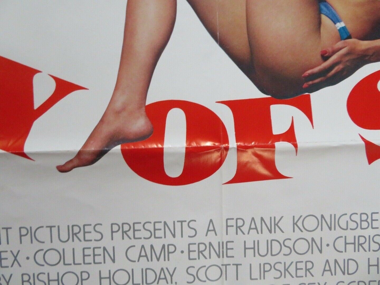 JOY OF SEX US ONE SHEET POSTER CAMERON DYE COLLEEN CAMP 1984 - Rendezvous Cinema