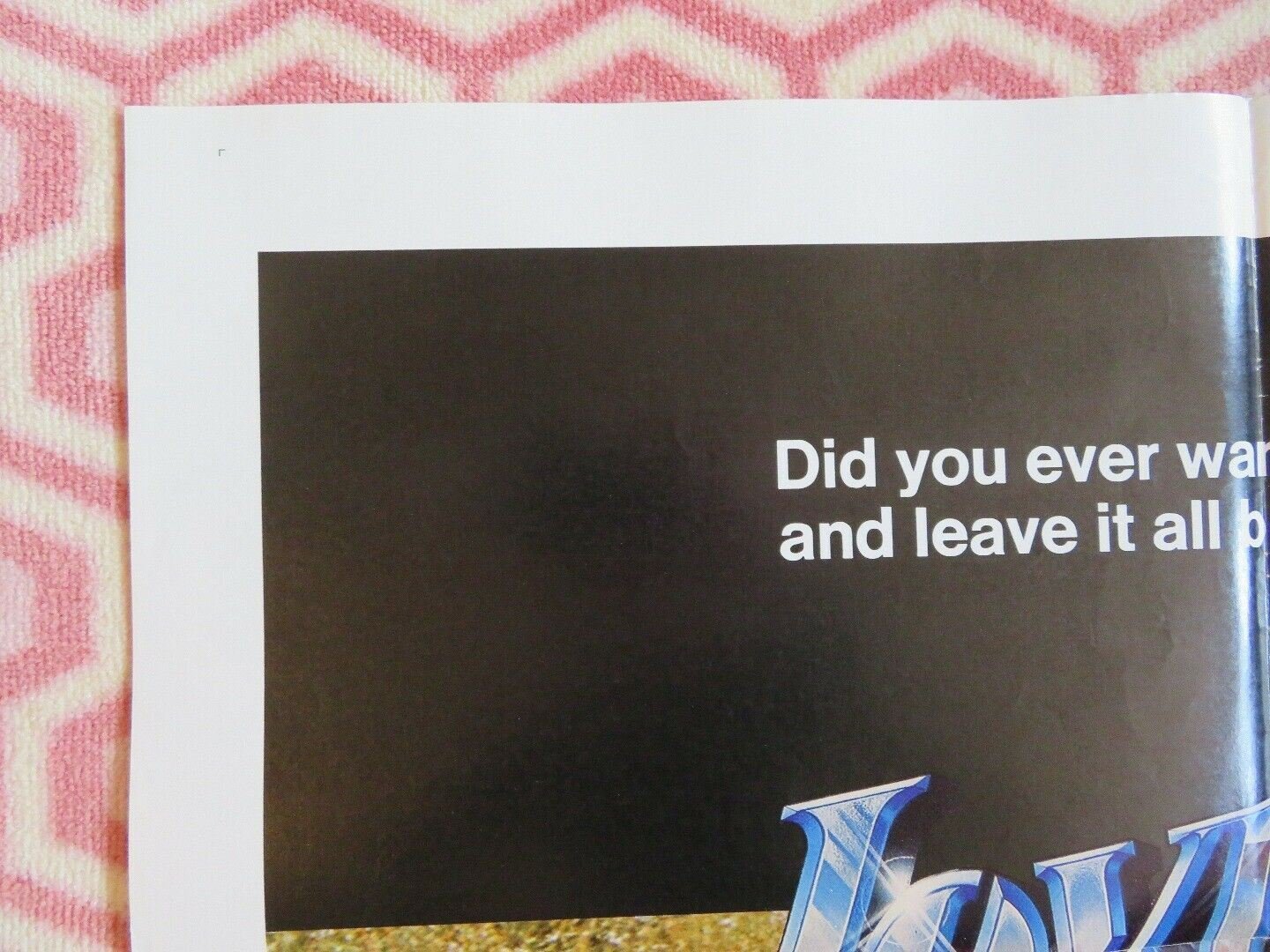 JOYRIDE US ONE SHEET POSTER DESI ARNAZ,JR. ROBERT CARRADINE 1977 Movie posters