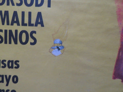 JUANITO FOLDED ARGENTINA POSTER PABLITO CALVO GEORG THOMALLA 1960 Rendezvous Cinema Movie posters