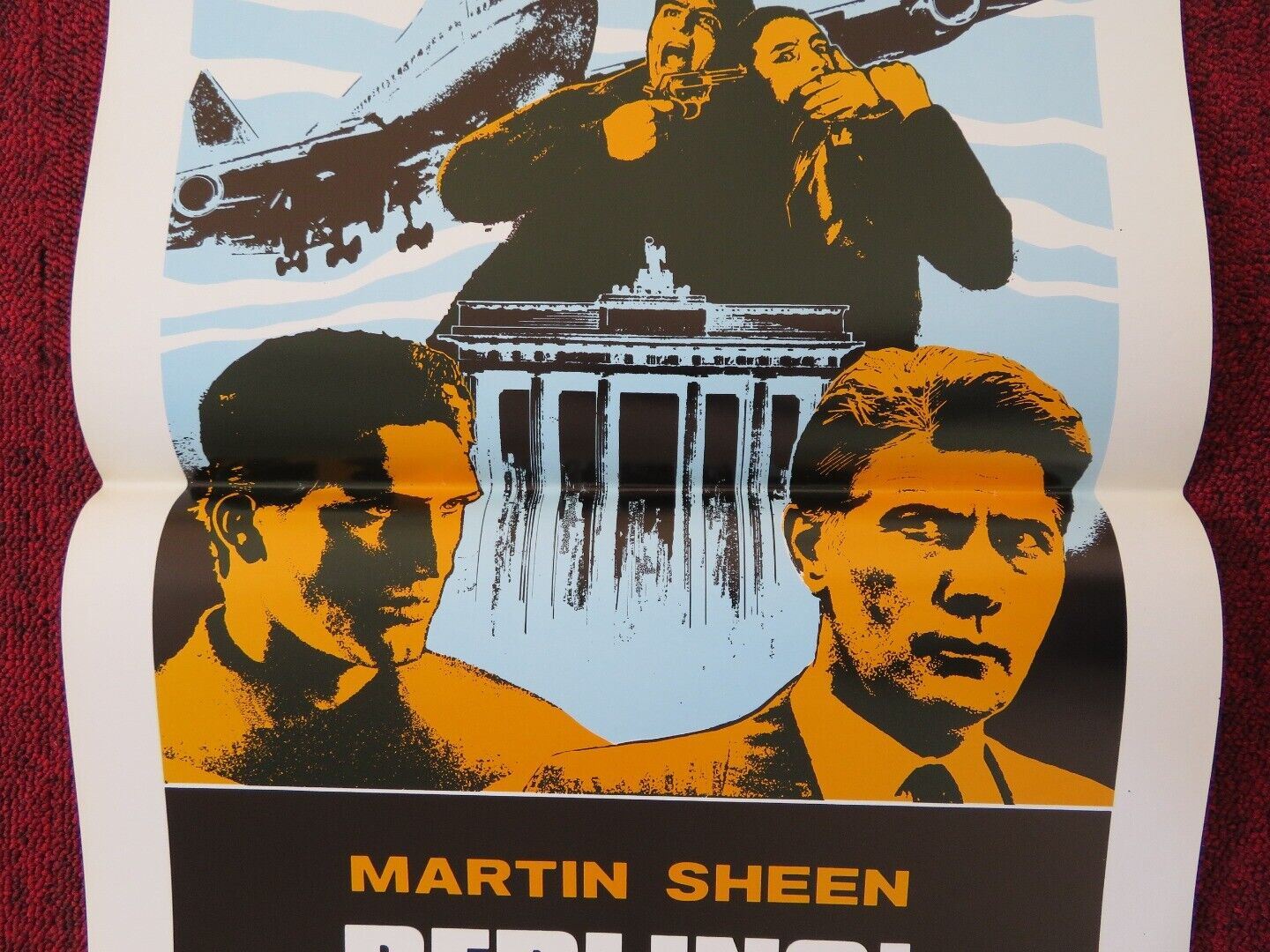 JUDGMENT IN BERLIN ITALIAN LOCANDINA (27.5"x13") POSTER M SHEEN S PENN 1988 - Rendezvous Cinema