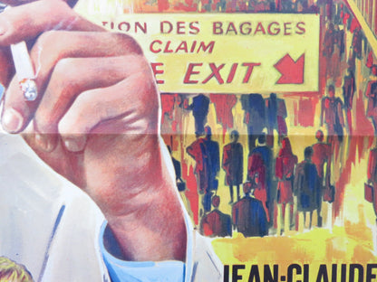 JUDOKA - SECRET AGENT BELGIUM POSTER JEAN - CLAUDE BERCQ MARILU TOLO 1966 Rendezvous Cinema Movie posters