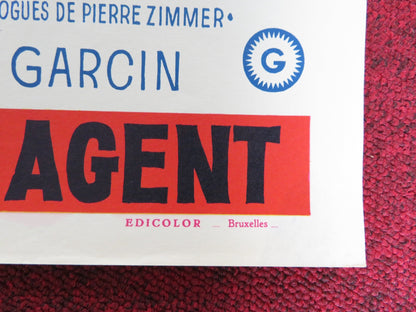 JUDOKA - SECRET AGENT BELGIUM POSTER JEAN - CLAUDE BERCQ MARILU TOLO 1966 Rendezvous Cinema Movie posters